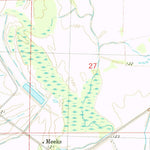 United States Geological Survey Cruger, MS (1982, 24000-Scale) digital map