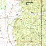 United States Geological Survey Cruger, MS (1982, 24000-Scale) digital map