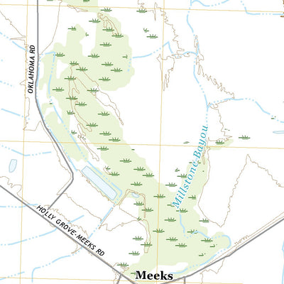 United States Geological Survey Cruger, MS (2020, 24000-Scale) digital map