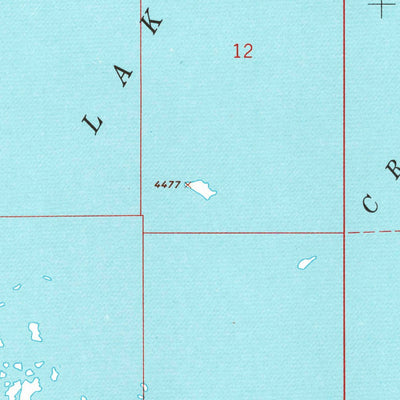 United States Geological Survey Crump Lake, OR (1967, 24000-Scale) digital map