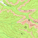 United States Geological Survey Crumpler, WV (1967, 24000-Scale) digital map