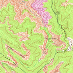 United States Geological Survey Crumpler, WV (1967, 24000-Scale) digital map