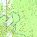 United States Geological Survey Crumptonia, AL (1974, 24000-Scale) digital map