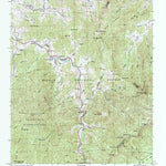 United States Geological Survey Cruso, NC (1997, 24000-Scale) digital map