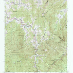 United States Geological Survey Cruso, NC (1997, 24000-Scale) digital map