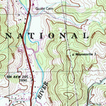 United States Geological Survey Cruso, NC (1997, 24000-Scale) digital map