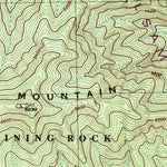 United States Geological Survey Cruso, NC (1997, 24000-Scale) digital map