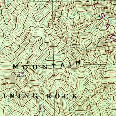 United States Geological Survey Cruso, NC (1997, 24000-Scale) digital map
