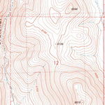 United States Geological Survey Crutcher Canyon, NV (1981, 24000-Scale) digital map