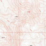 United States Geological Survey Crutcher Canyon, NV (1981, 24000-Scale) digital map