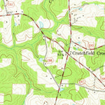 United States Geological Survey Crutchfield Crossroads, NC (1974, 24000-Scale) digital map