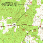 United States Geological Survey Crutchfield Crossroads, NC (1974, 24000-Scale) digital map