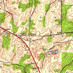 United States Geological Survey Crutchfield, KY-TN (1952, 24000-Scale) digital map
