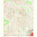 United States Geological Survey Crutchfield, KY-TN (1969, 24000-Scale) digital map