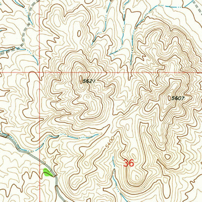 United States Geological Survey Cruz, UT (1973, 24000-Scale) digital map