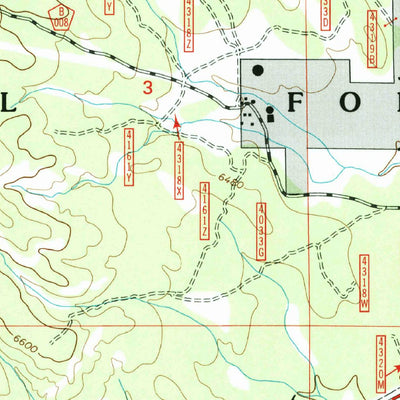United States Geological Survey Cruzville, NM (1999, 24000-Scale) digital map