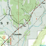 United States Geological Survey Cruzville, NM (1999, 24000-Scale) digital map
