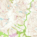 United States Geological Survey Cryer Creek, TX (1962, 24000-Scale) digital map