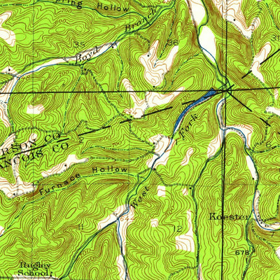 United States Geological Survey Crystal City, MO-IL (1949, 62500-Scale) digital map