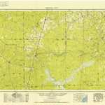 United States Geological Survey Crystal City, TX (1953, 250000-Scale) digital map
