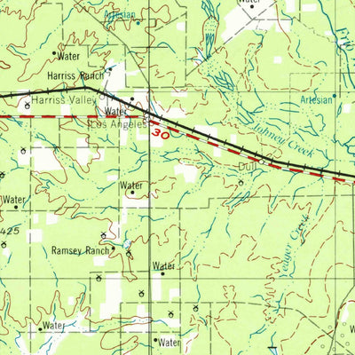 United States Geological Survey Crystal City, TX (1955, 250000-Scale) digital map