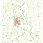 United States Geological Survey Crystal City, TX (1972, 24000-Scale) digital map
