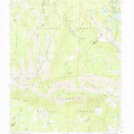 United States Geological Survey Crystal Crag, CA (1984, 24000-Scale) digital map