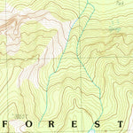 United States Geological Survey Crystal Crag, CA (1984, 24000-Scale) digital map
