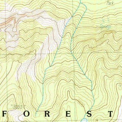 United States Geological Survey Crystal Crag, CA (1984, 24000-Scale) digital map