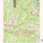 United States Geological Survey Crystal Crag, CA (1994, 24000-Scale) digital map