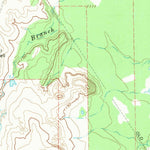 United States Geological Survey Crystal Falls, TX (1967, 24000-Scale) digital map