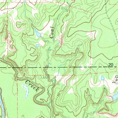 United States Geological Survey Crystal Falls, TX (1967, 24000-Scale) digital map