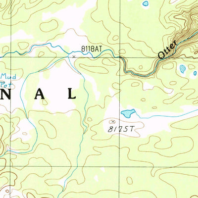 United States Geological Survey Crystal Falls, WY (1986, 24000-Scale) digital map