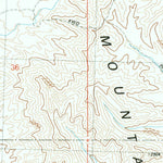 United States Geological Survey Crystal Hill, AZ (1990, 24000-Scale) digital map