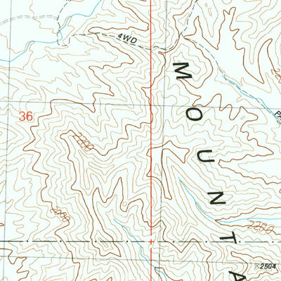United States Geological Survey Crystal Hill, AZ (1990, 24000-Scale) digital map