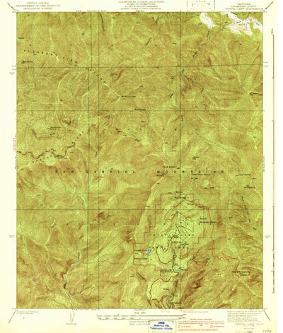 United States Geological Survey Crystal Lake, CA (1941, 24000-Scale) digital map