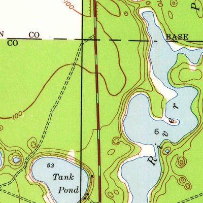 United States Geological Survey Crystal Lake, FL (1944, 24000-Scale) digital map