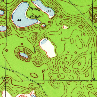 United States Geological Survey Crystal Lake, FL (1944, 24000-Scale) digital map