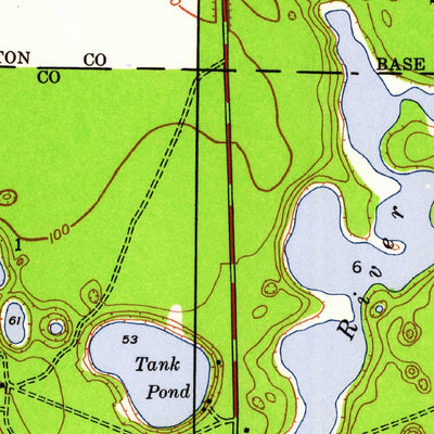 United States Geological Survey Crystal Lake, FL (1945, 24000-Scale) digital map