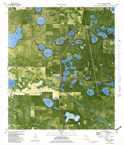 United States Geological Survey Crystal Lake, FL (1982, 24000-Scale) digital map