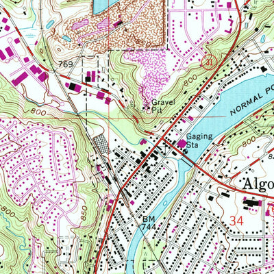 United States Geological Survey Crystal Lake, IL (1962, 24000-Scale) digital map