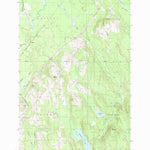United States Geological Survey Crystal, ME (1989, 24000-Scale) digital map