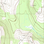 United States Geological Survey Crystal, ME (1989, 24000-Scale) digital map