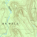 United States Geological Survey Crystal, ME (1989, 24000-Scale) digital map