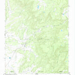 United States Geological Survey Crystal, NM (1966, 24000-Scale) digital map