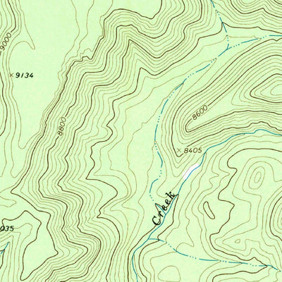 United States Geological Survey Crystal, NM (1966, 24000-Scale) digital map