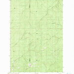United States Geological Survey Crystal Peak, ID (1990, 24000-Scale) digital map