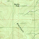 United States Geological Survey Crystal Peak, ID (1990, 24000-Scale) digital map