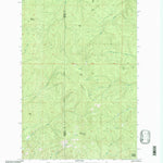 United States Geological Survey Crystal Peak, ID (1995, 24000-Scale) digital map