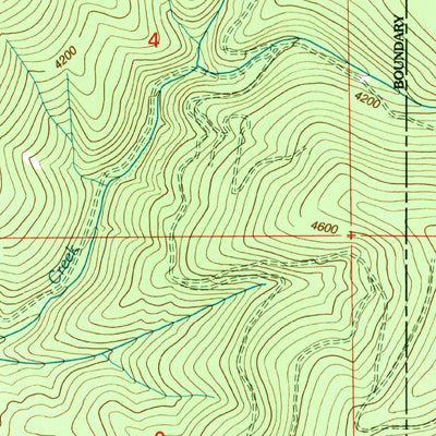 United States Geological Survey Crystal Peak, ID (1995, 24000-Scale) digital map